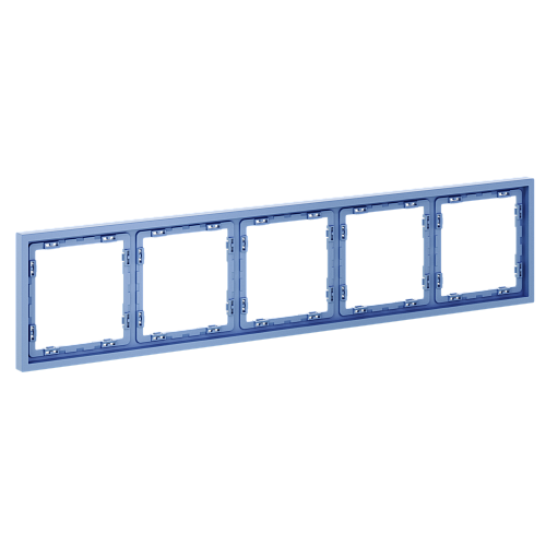 картинка Рамка пластиковая VOLTUM S70 на 5 постов, (деним)