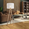 картинка TK Lighting Напольный светильник с тканевым абажуром 16007 Grand