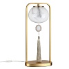 картинка ODEON LIGHT 5432/1T MODERN ODL_EX26 089 золотой(под латунь)/стекло/кисточка/агат Настольная лампа E1