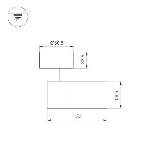 картинка Arlight Спот  062248