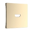 картинка WERKEL W1196011/ Накладка для розетки HDMI (шампань) W1196011
