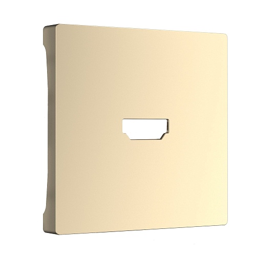 картинка WERKEL W1196011/ Накладка для розетки HDMI (шампань) W1196011