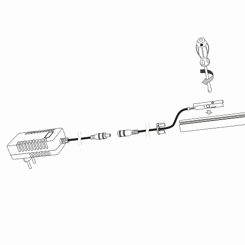картинка Elektrostandard Mini Magnetic Блок питания 48W черный 95060/00