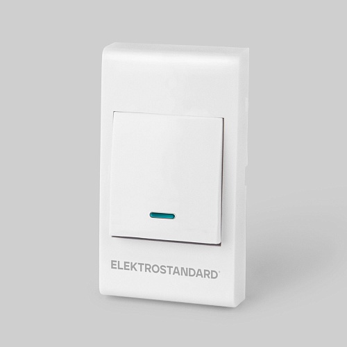 картинка Elektrostandard Кнопка для проводного звонка 26021/00 белый