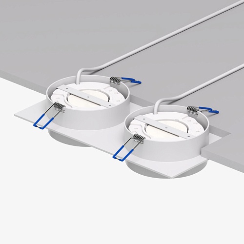 картинка Denkirs  Точечный встраиваемый светильник FLAT DK2092-WH