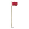 картинка LUMION 8073/1F NEOCLASSI LN26 464 золото/бордовый, металл/камень/текстиль Торшер E27 1*60W 220V VELV